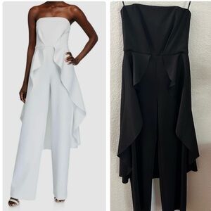 Black Halo
Ghali Strapless Jumpsuit with Skirt Overlay size 6 Black